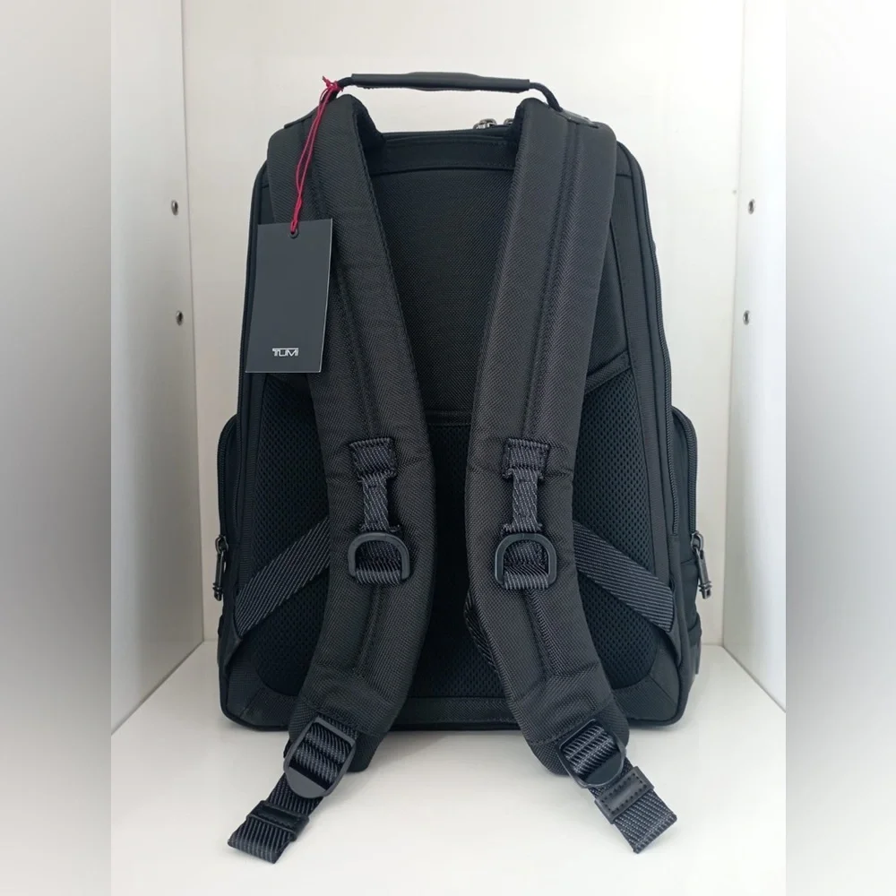 NWT TUMI Parrish Backpack Dark Gray Blue - Picture 3 of 6